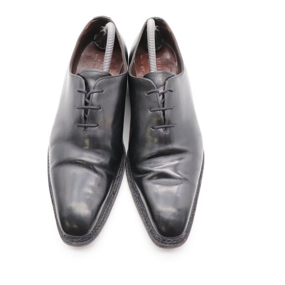Meermin Plain Toe Derby Men\'s Size UK 8.5 US 9.5 Black Leather Dress Shoe main image 5